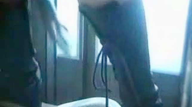 Kinky voyeur caught a hot Asian teen ing on hidden cam