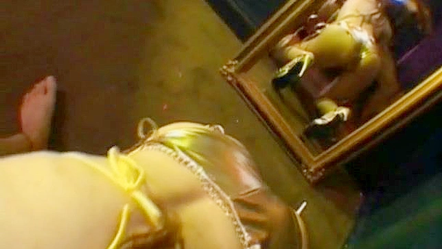 Yoko Fujita ass fucked in hot golden outfit