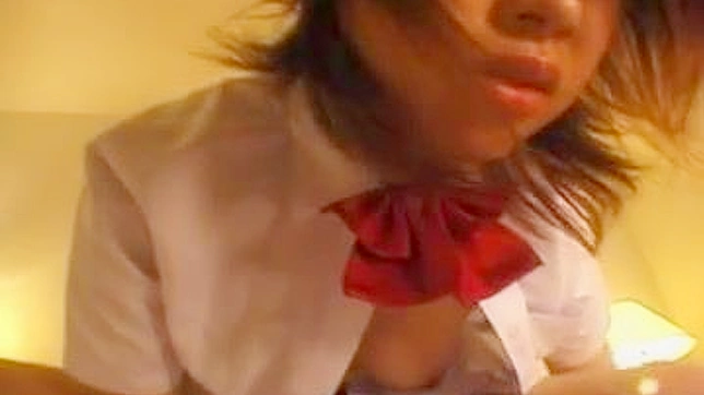 Asian schoolgirl gets anal sex