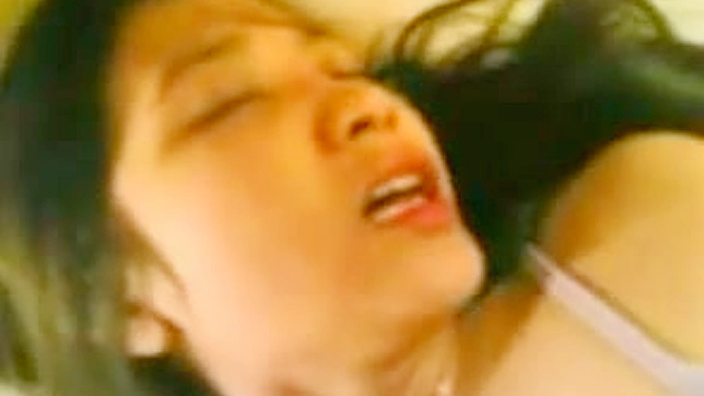 Capricious and hot asian  is masturbating her hairy cunt