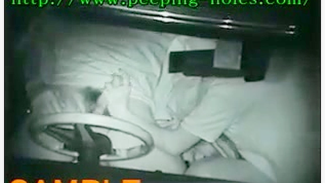 Great guy getting himself a nice handjob in his car on hidden cam