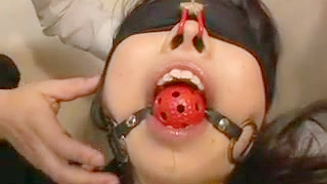 Adorable and straight asian doll is having bondage sex