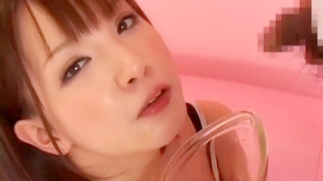 Japanese gal Ryo Tsujimoto loves to suck and swallow cum