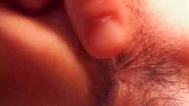 Asian cutie fingered gets hairy cunt all wet