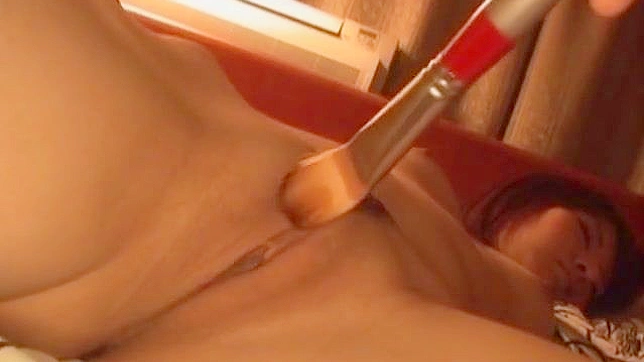Asian redhead getting cunt teased sucks horny cock Video 3
