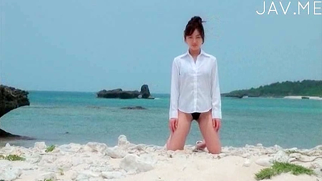 Attractive and hot japanese solo girl is satisfying her cave