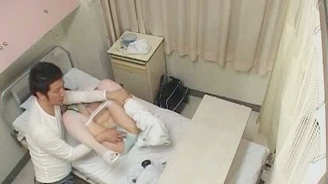 Indecent hospital fornication with a lusty Japanese nurse