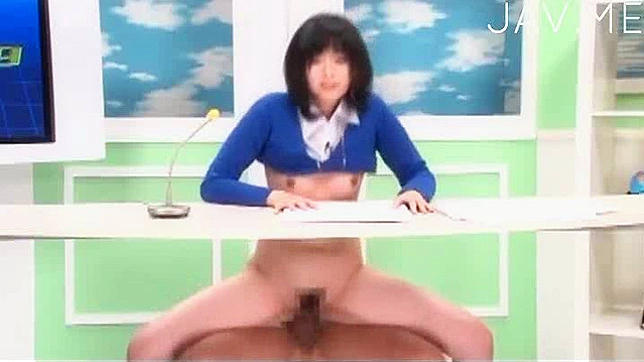 Alluring Japanese chick rides on a tough cock