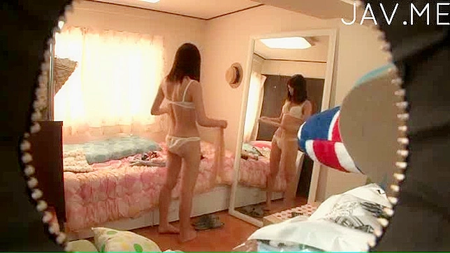 Lusty Japanese chick is eager to relieve her horny needs