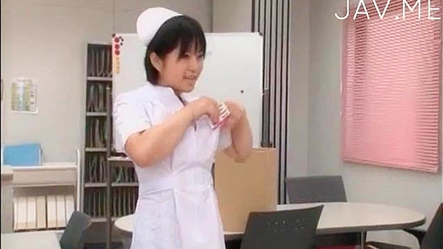 Hot nurses show off their sweet charms