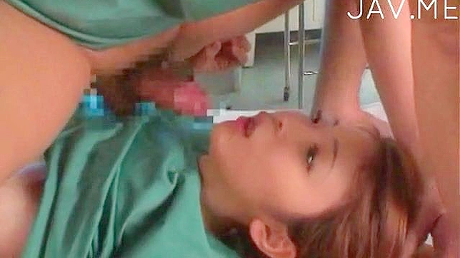 Patient undressed the nurse and fucked in the ward