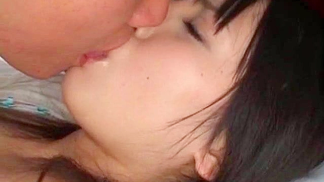 Friend passionately licks the girl's wet hole