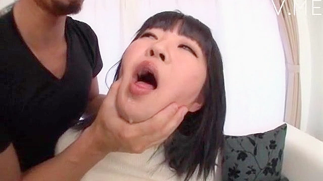 Asian teen receives strong pussy stimulation with toys