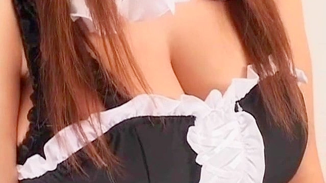 Demure Asian maid Hitomi is hungry for wild pussy delights