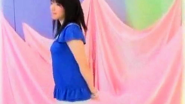 Exciting pov blowjob with demure Japanese teen