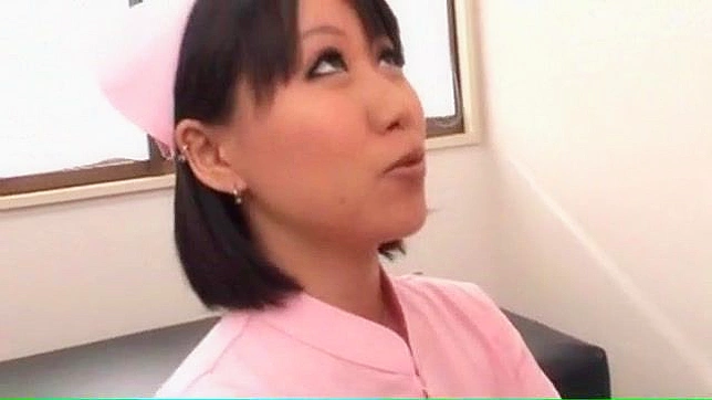 Sweet Asian nurse provides sexual healing with her tits