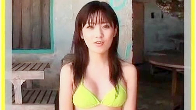 Sexy Asian babe in bikini yearns for wild delights