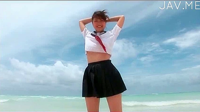 Lovely Asian teen exposes her beautiful young body