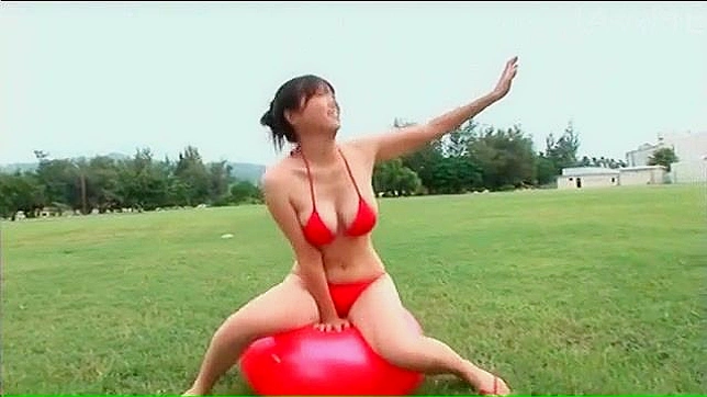 Asian chick in bikini yearns for hardcore pleasures