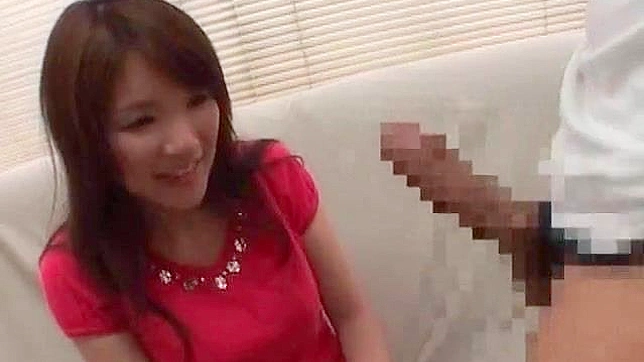 folded Asian beauty thrills with zealous cock sucking