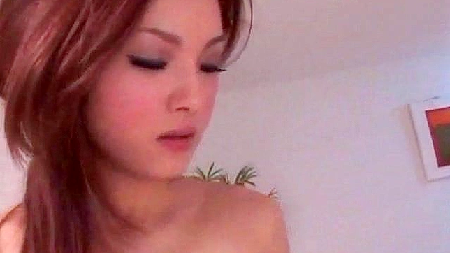 Exciting pecker saddling from cute amateur Asian chick