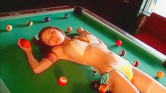 Girl wants to fuck on a billiard table
