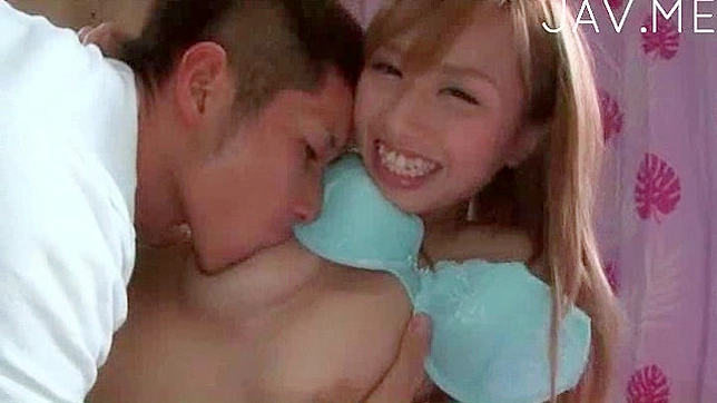 Redhead and handsome asian cock sucker is giving blowjob