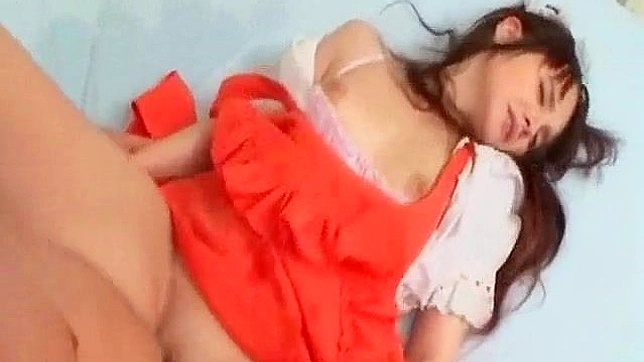 Amateur and pretty japanese teen is giving real blowjob