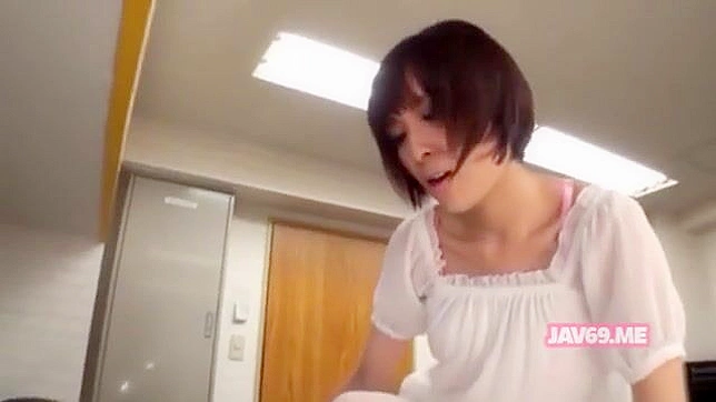 愛らしい日本人女性のファック動画46