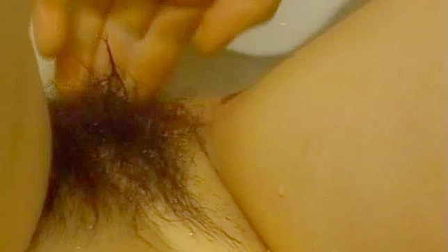Reona Fujisaki gets cock in mouth and in hairy vagina at shower Video 3