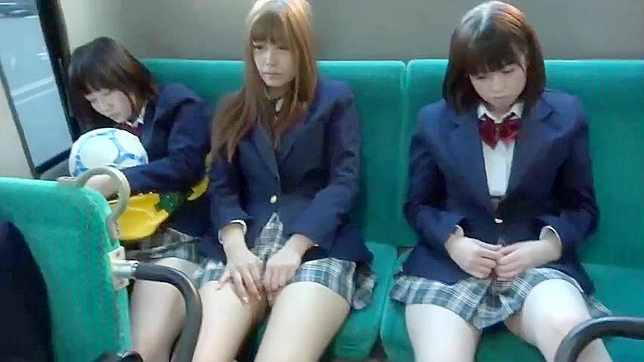 Exotic Japanese school girls in Amazing Upskirt HD  JAV movie