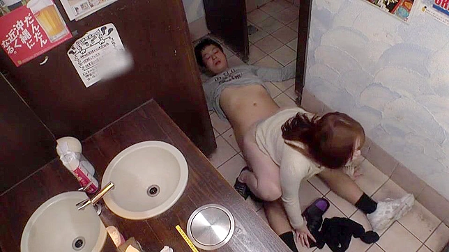 Japanese wife makes love to her lover in a dingy fucking place, kinda gross