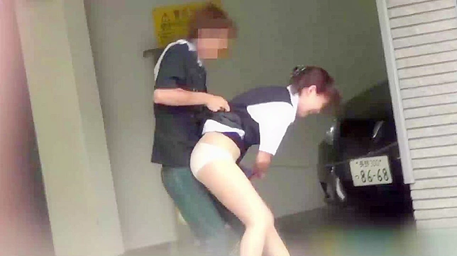 野外で日本の売春婦のキューティーとシャークするビデオ