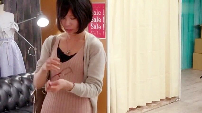 A hot new video scene from a Japanese girl that rides cocks in public too
