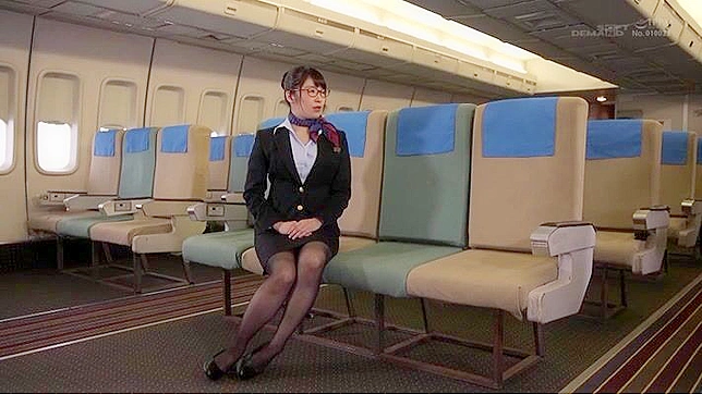 In-Flight Whoring with Horny Japanese Air Hostess and Passengers