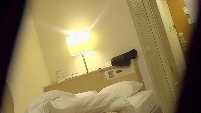 Voyeurism, Japanese Woman Self Pleasuring Caught on Hidden Camera in Hotel Room5