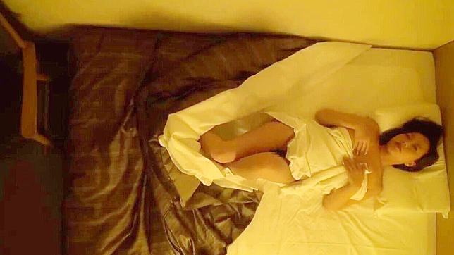 Japanese Voyeur Installs Secret Camera to Caught Masturbating Woman in Hotel Room