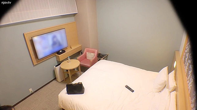 Pervert Hotel Owner Sets Up Spy Cam to Catch Japanese Girl Masturbating