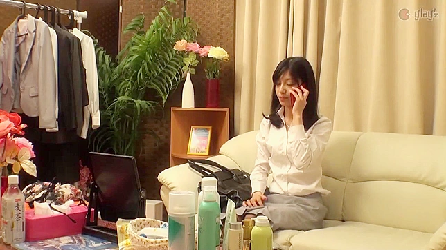 Voyeuristic Spy Cam Captures Japanese Mom's Slutty Self-Gratification