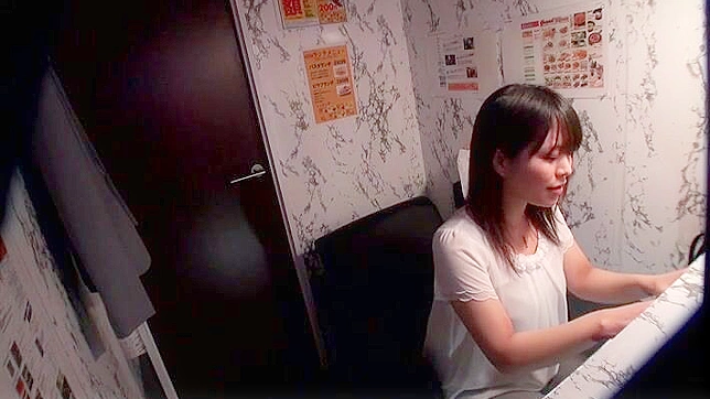 Naughty Japanese Office Lady Caught On Spy Camera! Slutty Masturbation and Orgasmic Pleasure