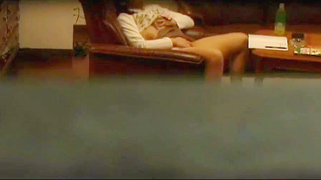 Voyeur Captures Japanese Woman Enjoying Self-Pleasure on Hidden Camera