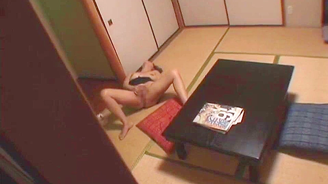 Private Moment Captured! Japanese Woman Masturbating on Spy Cam