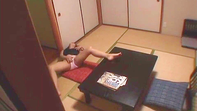 Private Moment Captured! Japanese Woman Masturbating on Spy Cam