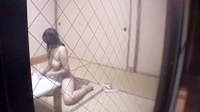 Peeping Tom Caught Japanese Woman Pleasuring Herself on Hidden Camera