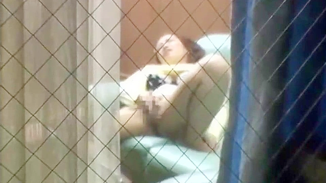 Secretly Captured - Japanese Mom Self-Pleasuring on Spy Cam