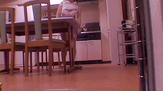 Caught in the Act! Sweet Japanese Girl Pleasuring Herself on Hidden Spy Cam