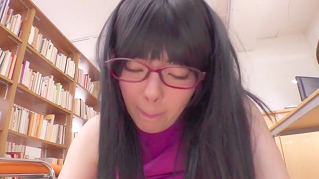 Busty MILF Librarian Gets Wild in Japan