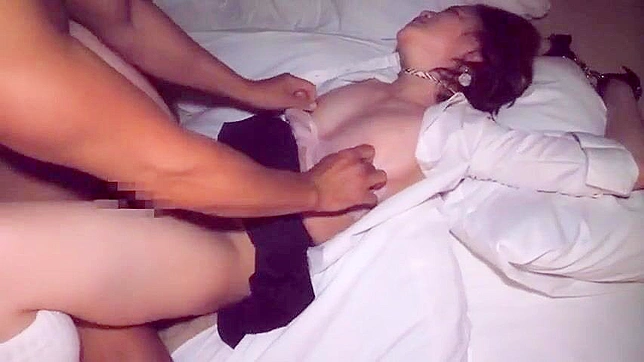 Rough sex with handcuffed teen in Japan