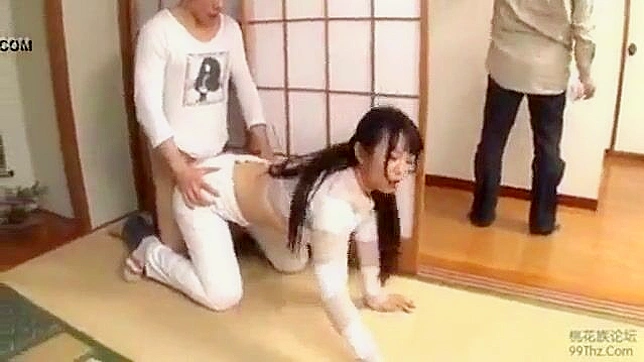 Taboo Family fun in Japan doggy style delight