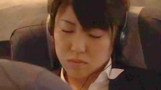 Nippon Babe Gets Naughty on Flight with Rough Sex and Groping
